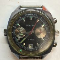 ЧАСЫ МУЖСКИЕ ПОЛЁТ ХРОНОГРАФ (POLJOT CHRONOGRAPH 23 JEWELS) 3133 СССР! НА ХОДУ!!! экспортные