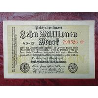 10000000 марок Германия 1923 г.