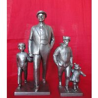 Статуэтка "Ленин с ребёнком", 1970 -тые годы, СССР.