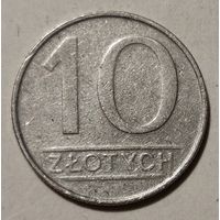 Польша 10 злотых, 1987 (14-12-5)