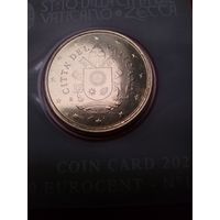 50 центов евро 2024 Ватикан. Блистер. Юбилейные. С рубля. (17)