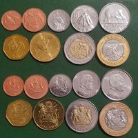 Малави набор 9 монет 1995-2006 UNC