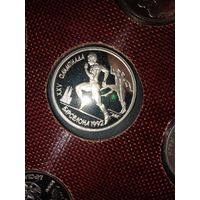 Олимпиада Барселона 1992, 6 монет по 1 руб. ПРУФ