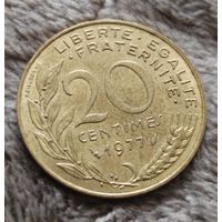 20 сантимов 1977 Франция