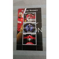 Блок футбол спорт чемпионаты мира   MNH