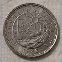 Мальта 10 центов, 1986 (14-4-9)