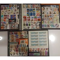 Марки СССР, полный годовой набор за 1965 год, серия фольга - оба типа, обычная и глянец, высокий каталог. Смотрите фото