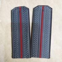 Погоны младшего офицерского состава милиции СССР на повседневную рубашку.