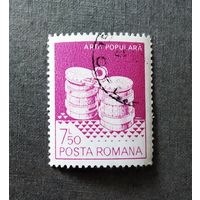 Марка Румыния 1982 год Народное творчество