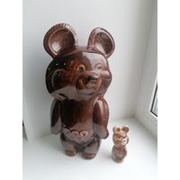 Огромный Олимпийский мишка Зик Конаково