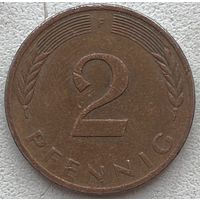 Германия 2 пфеннига 1979 г. F