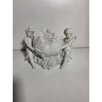 Путти с сердцем. Бисквит. Старая Германия