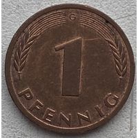 Германия 1 пфенниг 1991 г. G