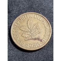 Германия 10 пфеннигов 1986 F