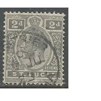 Сент-Люсия. Король Георг V. 1921г. Mi#70.