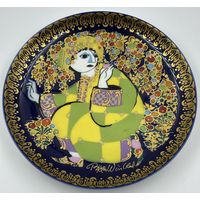 Тарелка. Rosenthal. Аладдин IV. Bjorn Wiinblad