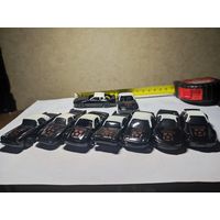 Машинки 9шт. Примерно 1:60