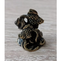 Статуэтка Золотые рыбки Бронза