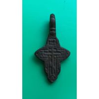 Крестик старинный, нательный.