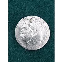 5 злотых 1935 Пилсудский, без МЦ