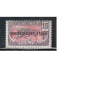 Чад-1918,(Мих.6)  * , Французские колонии, Стандарт,Надп., Леопард