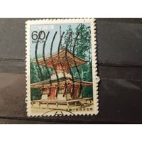 Япония, 1988. Пагода Тахота храма Конго-Самай-ин