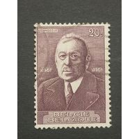 Бельгия 1956. 100-летие со дня рождения бывшего президента Эдуарда Анселя. Полная серия