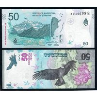 Аргентина 50 Песо 2020 год, UNC