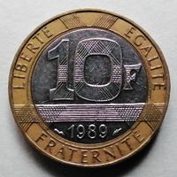 10 франков 1989 Франция