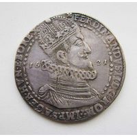 Талер 1621 года , чекан г. Клагенфурт , очень редкое исполнение , год по полю разделён портретом , отличное состояние !!!