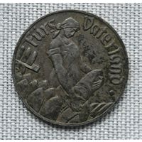 Немецкая монета номиналом 10 пфеннигов, выпущенная в городе Франкенталь.