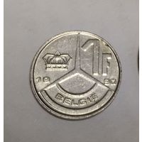Бельгия 1 франк 1990