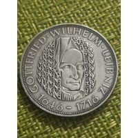 ФРГ 5 марок 1966 г.( Готфрид Вильгельм Лейбниц )
