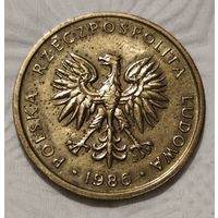 Польша 5 злотых, 1986 (14-5-9)