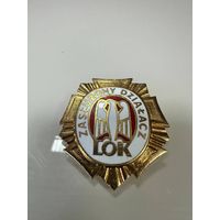 Редкий нагрудный знак медаль Польша. Много Лотов с рубля