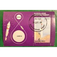 Индия 1969. Нагаленд. Лунная программа НАСА Аполлон-11