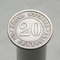 Италия 20 чентезимо  1894