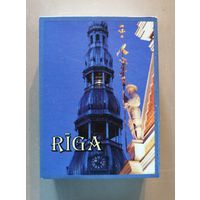 Латвия, города на спичечных коробках, Рига, 7 х 5 х 2 см, спички