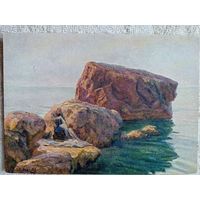 1958. Черкес. Утро в скалах