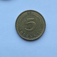 5 пфеннигов 1994 A ФРГ