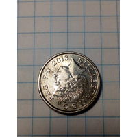 5 пенсов  Великобритания 2013 год.