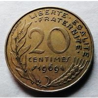 20 сантимов 1969 Франция