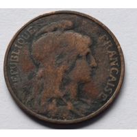 Франция. 5 сантимов 1902 года.