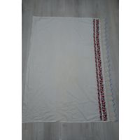 Простыня вышитая старинная