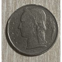 Монета 5 франков 1949 год. Бельгия. Бодуэн I / Леопольд III