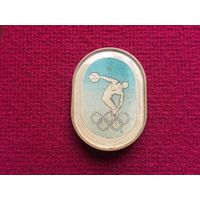 Метания диска. Олимпиада 80.