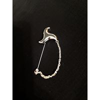 Брошь булавка Givenchy Париж Нью-Йорк 1980