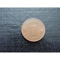 Латвия 1 сантим 2003 г.