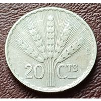 Уругвай 20 сентесимо, 1942       ( 1-1-1 )