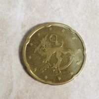 20 евроцентов 2001 Финляндия